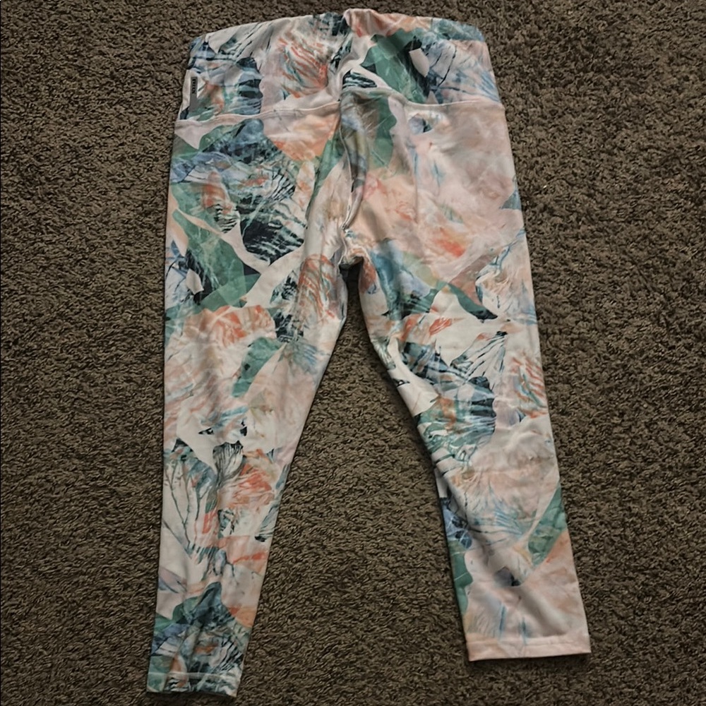 RBX capri printed leggings size large - Picture 5 of 5